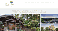Desktop Screenshot of equinoxrealestate.com
